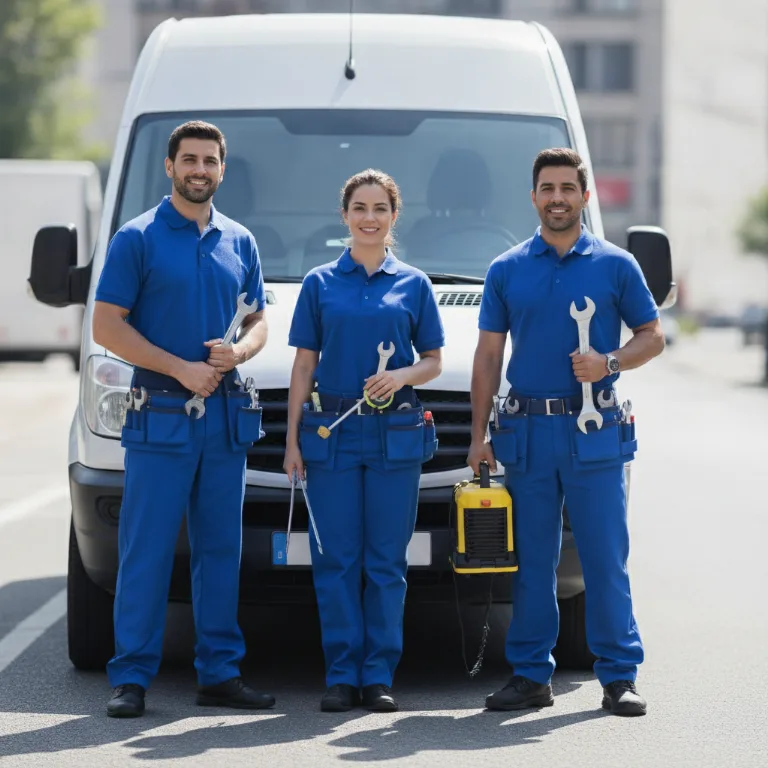 Industriewäscherei Team in Euskirchen